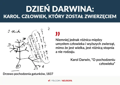 Majk_ - >Dzisiaj Dzień Darwina. Z tej okazji napiszemy coś o ewolucji i o tym, jak ta...