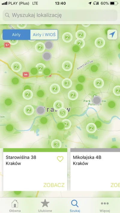 GramofonPannyJanki - #krakow #airly #smog aż się przyjemniej oddycha ( ͡° ͜ʖ ͡°)