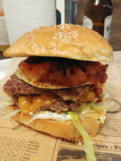 Spratus - Ludzie nie mogę. Najlepszy burger jaki jadłem. Huevos Rancheros w Burgi Bur...