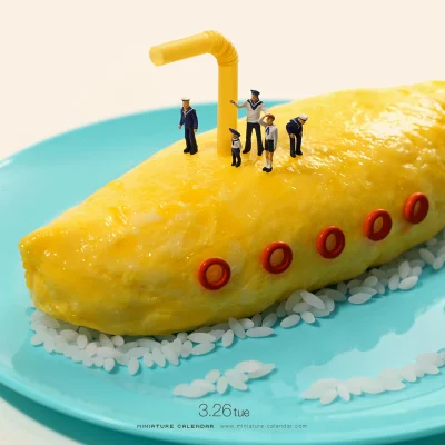 mala_kropka - Żółta łódź podwodna ( ͡° ͜ʖ ͡°)
#minikalendarz #lodzpodwodna #miniatur...