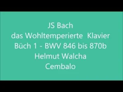 GrzegorzSkoczylas - #bachdzienpodniu
#bach
"Das Wohltemperierte Klavier Buch 1" (Do...