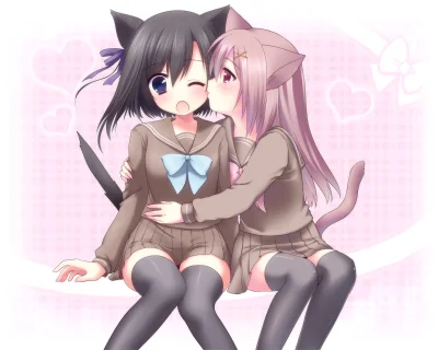 KureNai - #kemonomimi #neko #yuri #randomanimeshit #mani