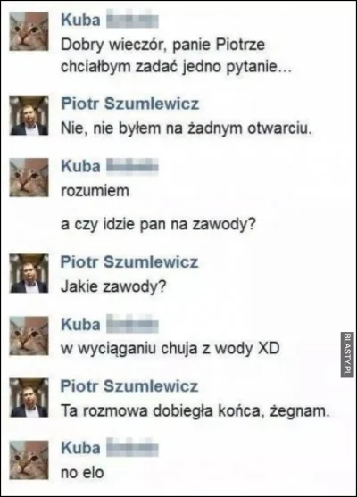 Pitorro88 - @mlaskacz: Jeśli chodzi o zawody to akurat ja częściej biorę udział