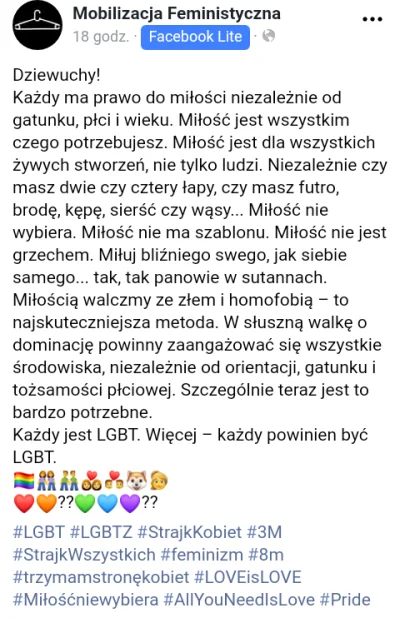 I.....o - Czy uważasz, że Świat wyrośnie kiedyś z uprzedzeń wobec ludzi którzy kochaj...