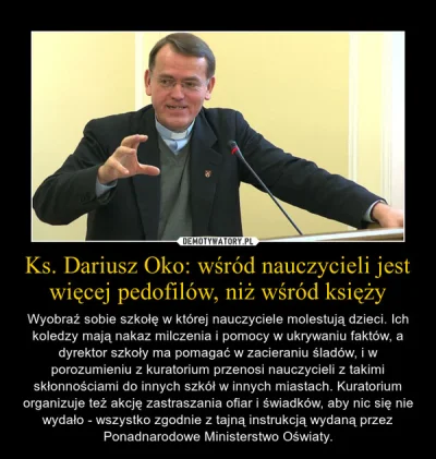 L.....e - Mądrości jednego z katolickich autorytetów. Teraz znany jest ze stwierdzeni...