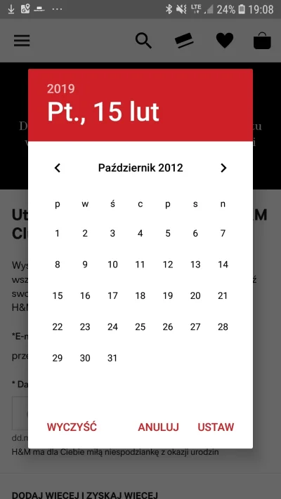 pogop - Aplikacja H&M to jakieś nieporozumienie. Żeby ustawić co najmniej pełnoletnią...