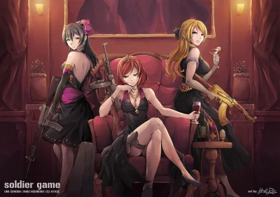 Sentox - #randomanimeshit #lovelive #umisonoda #makinishikino #eliayase #girlsandguns...