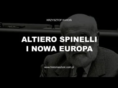 sanglier - Altiero Spinelli Nowa Europa