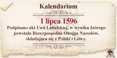 ksiegarnia_napoleon - #unialubelska #rzeczpospolitaobojganarodow #kalendarium