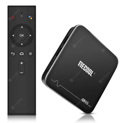 n____S - MECOOL M8S PRO Plus 2/16GB TV Box Voice Control - Gearbest 
Cena: $29.99 (1...