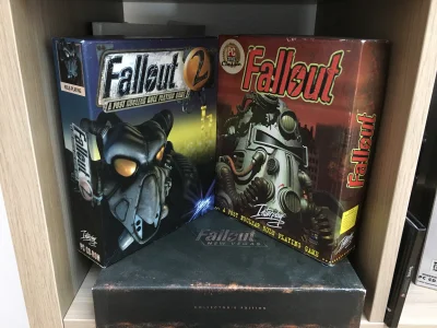 Lurriel - Fallout 2 właśnie uzupełnił skromną kolekcję.

#staregry #fallout #bigbox...