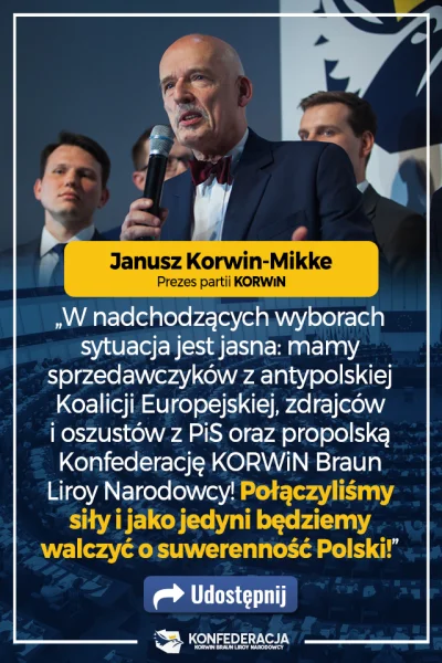 KapralWiaderny - Konfederacja KORWIN Braun Liroy Narodowcy propolska xD a w tej bajce...