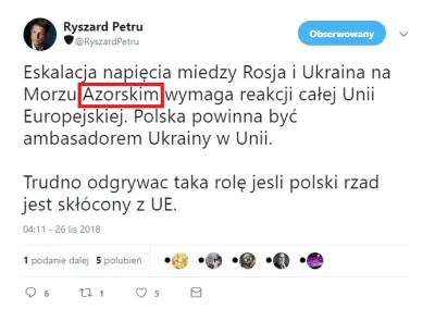 Gudek40 - He did it again!
Polska jako ojczyzna Reksia i Azorów szczególnie powinna ...
