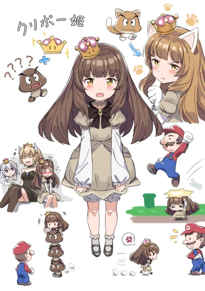 Smuffiasty - #randomanimeshit #goomba #mario #bowsette #booette #pixiv #