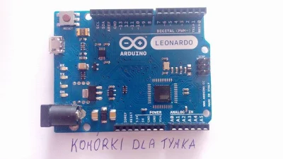 frezarkotokarka - Dorzucam oryginalne Arduino Leonardo. Użyte kilka razy.
