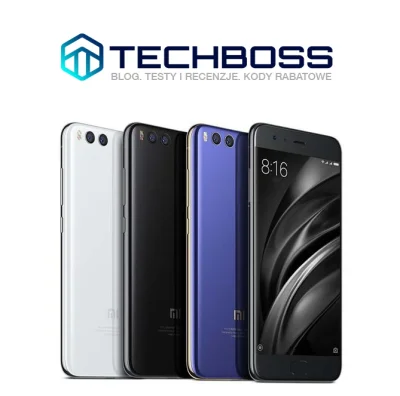 TechBoss-pl - Gdyby ktoś planował zakup Xiaomi Mi 6 to mam dla was dwa kupony rabatow...