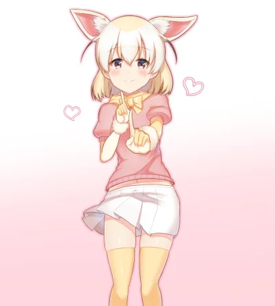 kedzior1916 - #randomanimeshit #kemonofriends #fennec #kemonomimi