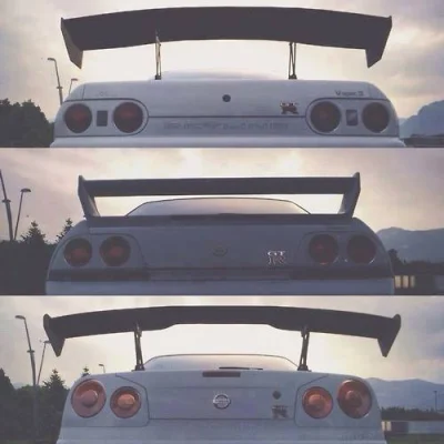 Z.....u - Pojedynek Nissan Skyline R32 vs R33 vs R34

#nissan #jdm #jdmboners #moto...