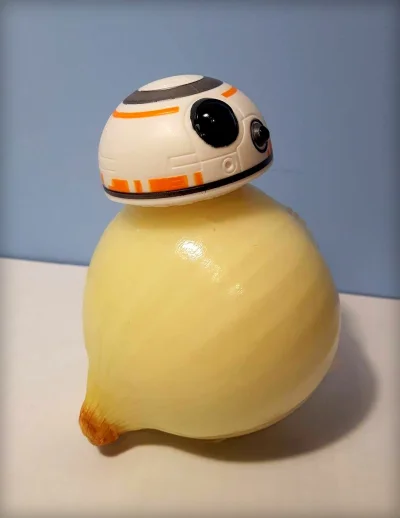 Dontrek - Mireczki, przedstawiam cebulowego BB-8: