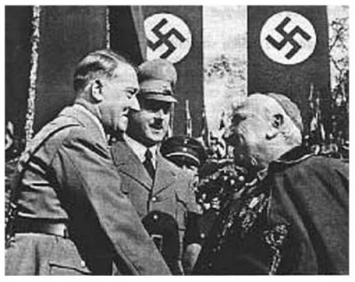 biliard - > Hitler (...) chrześcijaństwa nienawidził. 
@Viskandar: Najwyraźniej od n...