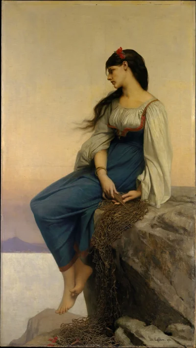 Hoverion - Jules Joseph Lefebvre 1836 - 1911 
Graziella, 1878, oil on canvas, The Me...