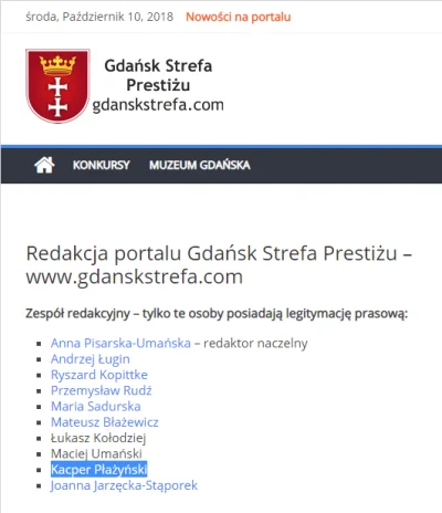 L.....m - Jest sobie w Gdańsku taki portalik - "Gdańsk Strefa Prestiżu" prowadzony pr...