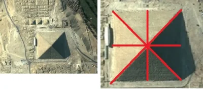 c.....z - Większości ludzi wydaje się, że wielka piramida w Gizie ma kształt ostrosłu...