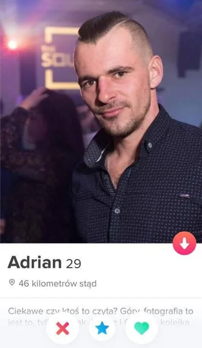 wilku88 - @konami84: o chui, czyli jednak.
To co ten Adrian na tinderku