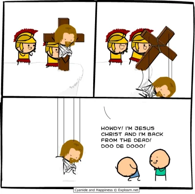 mrwrotek - Tak było... !



#jezus #humorobrazkowy #cyanideandhappiness #bylomilionra...