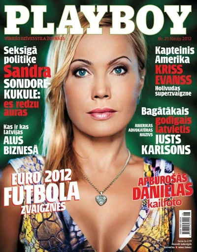 johanlaidoner - Łotewskie wydanie Playboya.
#Lotwa #ladnapani