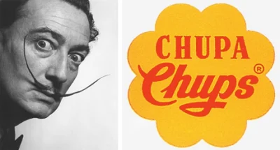 antros - Logo słynnych lizaków "Chupa Chups" zaprojektował nie mniej słynny malarz su...