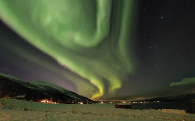antekwpodrozy - Wczoraj w okolicy Tromso (Norwegia) były świetne warunki do obserwacj...