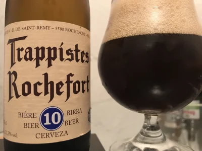 onechaos - Abbaye Notre-Dame de Saint-Rémy - Trappistes Rochefort 10 (2017), 27 IBU, ...