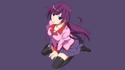 Jimp - #randomanimeshit #tapetaanime #monogatari #senjougahara #senjougaharahitagi @j...