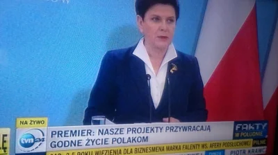 f.....i - Premier Szydło przed chwilą na konferencji prasowej:
 Wprowadziliśmy minima...