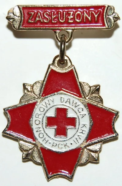 K.....r - Czy zdobywając odznaczenie Zasłużonego Honorowego Dawcy Krwi III stopnia do...
