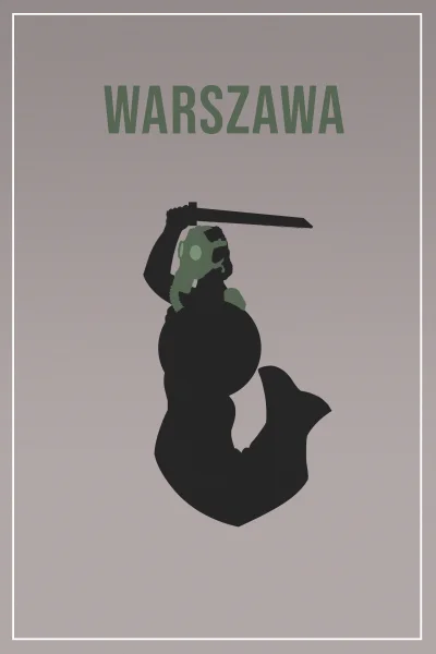 Nikas - Probuje sil w plakatach.
#tworczoscwlasna #rysujzwykopem #grafika #Warszawa ...