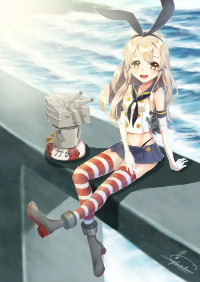 l.....f - #randomanimeshit #kancolle #kantaicollection #shimakaze #rensouhouchan #zak...