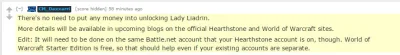 Werdandi - #hearthstone

Lady Liadrin (nowa paladynowa bohaterka) będzie najwidoczn...