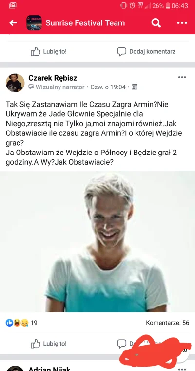 Keybl - @a2t1: najlepsi są i tak ultra fani armina tamburyna xD