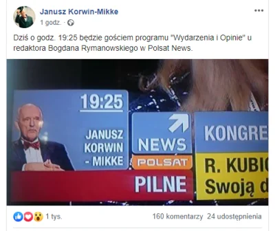Voytek-0_ - Pan Janusz wystąpi dzisiaj w Polsat News 
SPOILER

#korwin #konfederac...