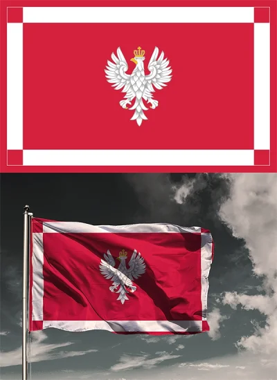 Corrny - Nawiązując do tego wpisu, postanowiłem zrobić własną wersje polskiej flagi. ...