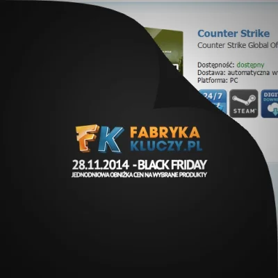 FabrykaKluczyPL - Dzisiaj #dreamhack #csgo itd ale jutro jest #blackfriday więc coś w...