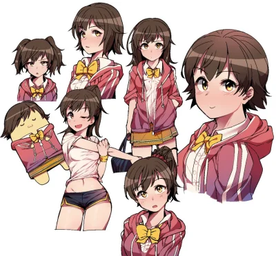 kedzior1916 - #randomanimeshit #idolmaster #idolmastercinderellagirls #miohonda x7