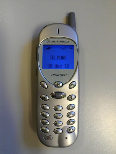 czmaja - @pogop: miałem takiego cudaka, Motorola Timeport 250.