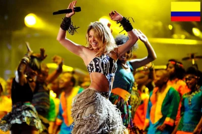 Kielek96 - Ciekawe komu kibicuje Shakira bo przypomnijmy że ona jest z Kolumbii ( ͡° ...