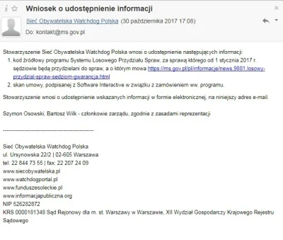 Watchdog_Polska - @Kempes: My na to wniosek.