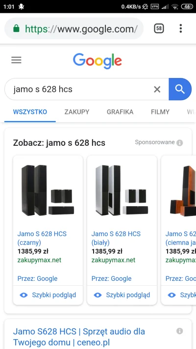 AndrzejZWorkiemCementu - @brekomputers: dzisiaj trafiłem na reklamę Google, sklep zak...