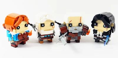 Mlonger - Chyba w końcu sobie jakieś Brickheady zbuduję, bo to jest genialne (przy cz...