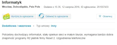 fiorce - Mamy na mirko jakiegoś dochodzącego informatyka? ( ͡° ͜ʖ ͡°)
SPOILER